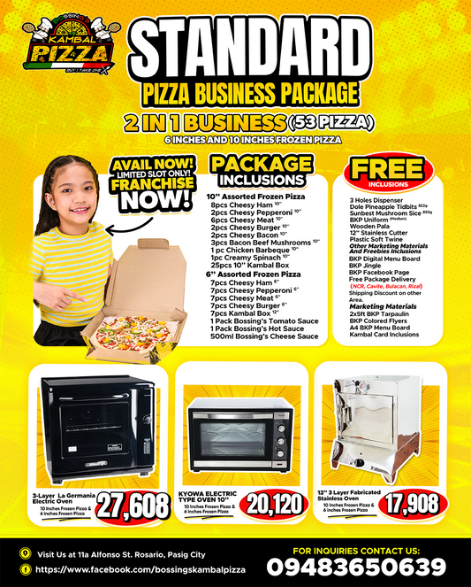 Standard Package with oven