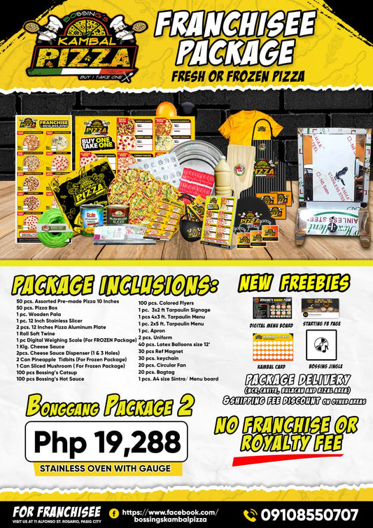 Bossing's Kambal Pizza Bonggang Package 2