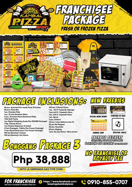 Bossing's Kambal Pizza Bonggang Package 3